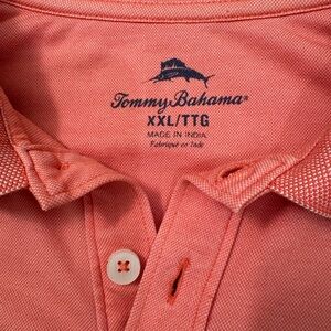 Tommy Bahama Pink Polo Shirt with Signature Marlin Design